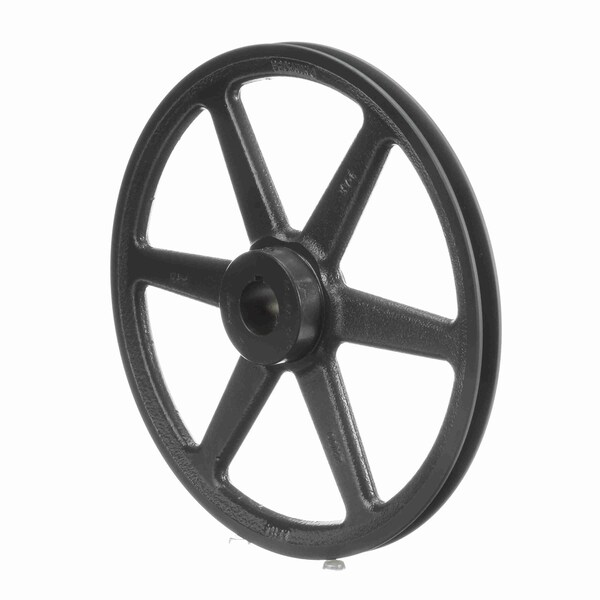 1 Groove Cast Iron Fhp - Finished Bore Sheave, AK114X 1 3/16